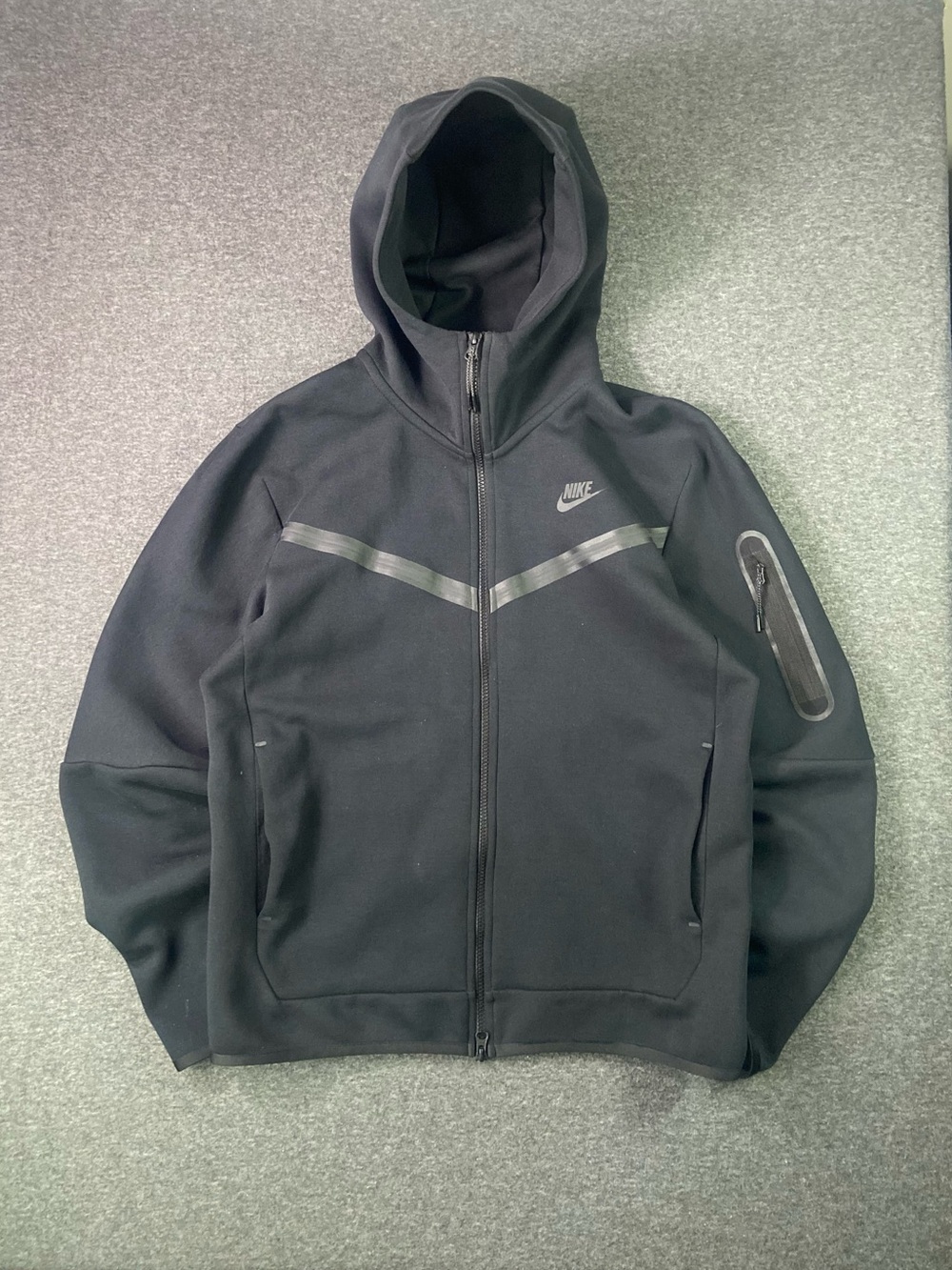 Nike Tech Fleece Full Zip Windrunner Hoodie Black